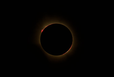 Photo of the solar eclipse of 08/12/2026 by Christophe Huet