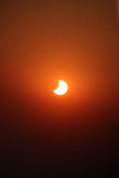 Photo of the solar eclipse of 08/12/2026 by Wharley Gomes