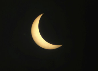Photo of the solar eclipse of 08/21/2017 by Tim Martin