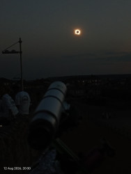 Photo of the solar eclipse of 08/12/2026 by Sam Sham