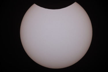 Photo of the solar eclipse of 06/10/2021 by Stefan Simon