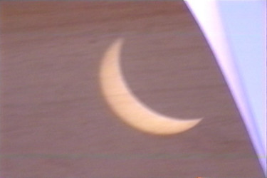 Photo of the solar eclipse of 08/11/1999 by Oscar Martín Mesonero