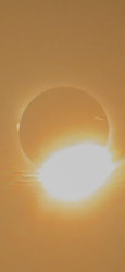 Photo of the solar eclipse of 08/12/2026 by Leo Metcalfe
