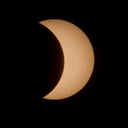 Photo of the solar eclipse of 08/12/2026 by Wharley Gomes