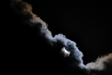 Photo of the solar eclipse of 03/29/2025 by Simon Bonsoir