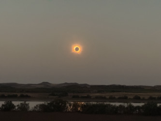 Photo of the solar eclipse of 08/12/2026 by Halda Mohammed
