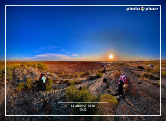 Photo of the solar eclipse of 08/12/2026 by Halda Mohammed