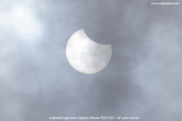 Photo of the solar eclipse of 03/29/2025 by Stephan Heinsius