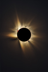 Photo of the solar eclipse of 08/12/2026 by Christophe Huet