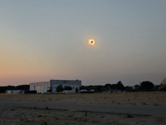 Photo of the solar eclipse of 08/12/2026 by Jorge Canelhas