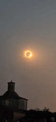 Photo of the solar eclipse of 08/12/2026 by Isabel Domingues