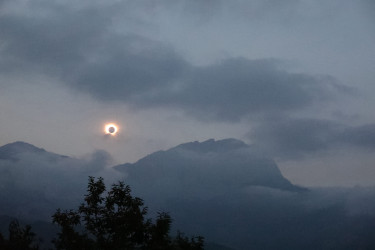 Photo of the solar eclipse of 08/12/2026 by Cedric Fargues