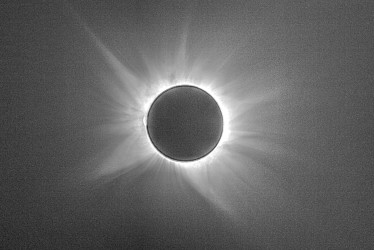 Photo of the solar eclipse of 08/12/2026 by Richard Bareford