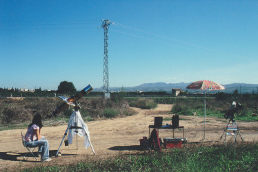 Photo of the solar eclipse of 10/03/2005 by Simone Bolzoni