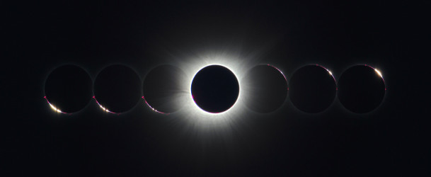 Photo of the solar eclipse of 04/08/2024 by Oscar Martín Mesonero