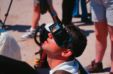 Photo of the solar eclipse of 08/11/1999 by Alan Dyer