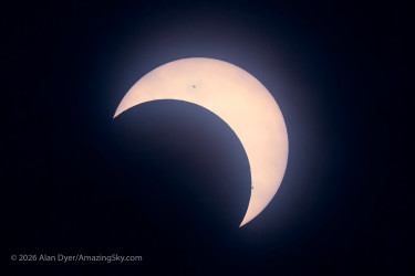 Photo of the solar eclipse of 05/20/2012 by Alan Dyer