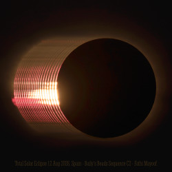 Photo of the solar eclipse of 08/12/2026 by Fathi Mayoof