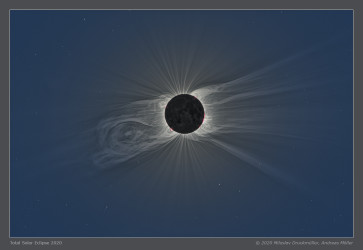 Photo of the solar eclipse of 12/14/2020 by Andreas Möller
