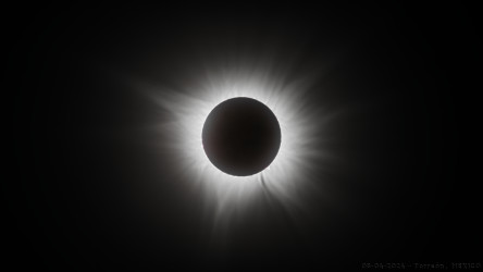 Photo of the solar eclipse of 04/08/2024 by Simon Bonsoir