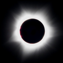 Photo of the solar eclipse of 04/20/2023 by Alexander Krivenyshev
