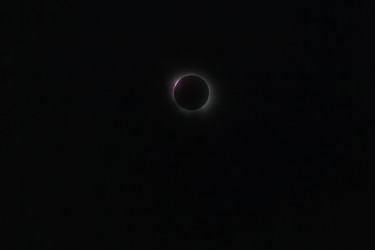 Photo of the solar eclipse of 04/08/2024 by Marcus Hebel