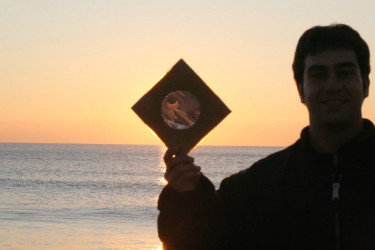 Photo of the solar eclipse of 01/04/2011 by Oscar Martín Mesonero