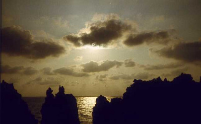 Photo of the solar eclipse of 05/30/1984 by Klaus Schulze-Frerichs