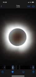 Photo of the solar eclipse of 04/08/2024 by Marcio Spinola