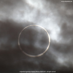 Photo of the solar eclipse of 10/14/2023 by Stephan Heinsius