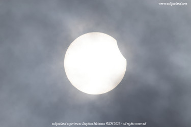 Photo of the solar eclipse of 03/29/2025 by Stephan Heinsius