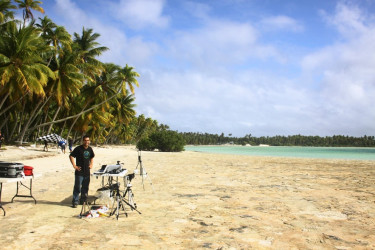 Photo of the solar eclipse of 07/11/2010 by Oscar Martín Mesonero
