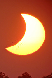 Photo of the solar eclipse of 08/12/2026 by Simone Bolzoni