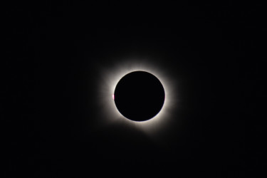 Photo of the solar eclipse of 08/12/2026 by Giulio Macrì