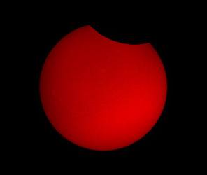 Photo of the solar eclipse of 06/10/2021 by Petr Hykš