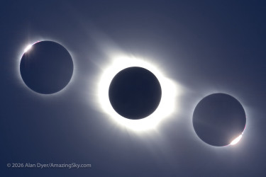Photo of the solar eclipse of 03/29/2006 by Alan Dyer