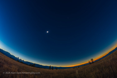 Photo of the solar eclipse of 08/21/2017 by Alan Dyer