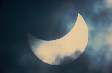 Photo of the solar eclipse of 10/12/1996 by Simone Bolzoni