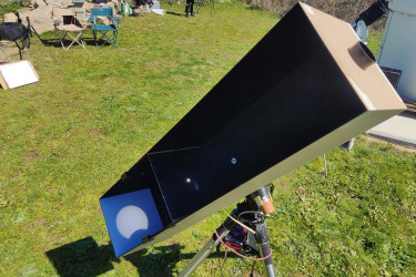 Photo of the solar eclipse of 03/29/2025 by Oscar Martín Mesonero