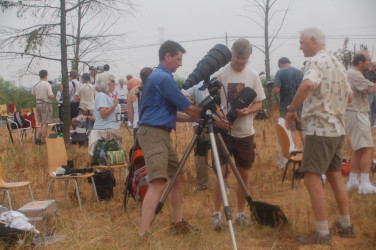 Photo of the solar eclipse of 07/22/2009 by Pierre Arpin