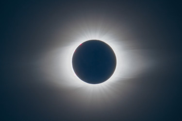 Photo of the solar eclipse of 07/02/2019 by Oscar Martín Mesonero
