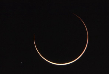 Photo of the solar eclipse of 05/30/1984 by Klaus Schulze-Frerichs