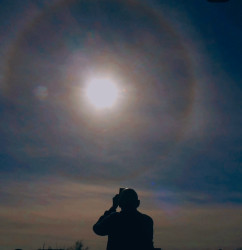 Photo of the solar eclipse of 04/08/2024 by Jane Lappin