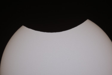 Photo of the solar eclipse of 06/10/2021 by Stefan Simon
