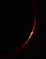 Photo of the solar eclipse of 08/12/2026 by OJ Naehle