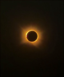Photo of the solar eclipse of 08/12/2026 by Alejandro Arroyo