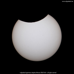 Photo of the solar eclipse of 06/10/2021 by Stephan Heinsius