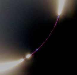 Photo of the solar eclipse of 10/14/2023 by Judy Anderson