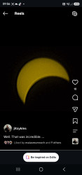 Photo of the solar eclipse of 04/08/2024 by Jane Lappin