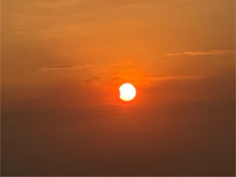 Photo of the solar eclipse of 10/02/2024 by Marcio Spinola